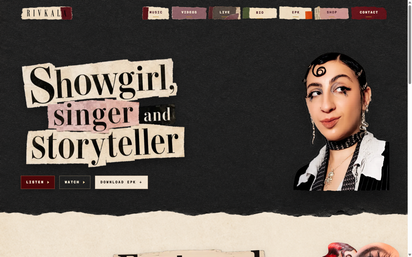 Rivkala website preview